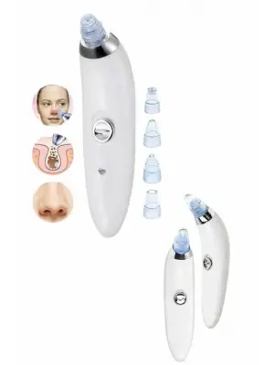 4 Başlıklı Vakumlu Siyah Nokta Ve Yüz Temizleme Cihazı