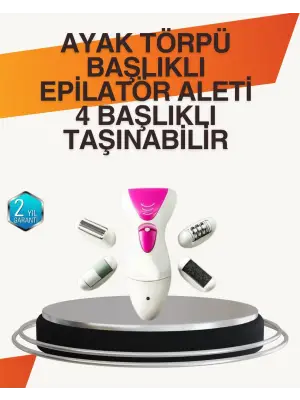 4 Fonksiyonlu Epilasyon Ve Tırnak Bakım Makinesi