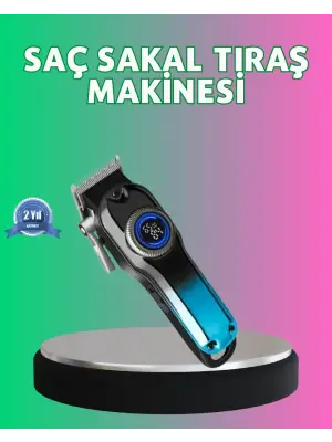 4 Limit Tarağı Ve Ayarlanabilir Kesim Uzunluğu Saç Makinesi