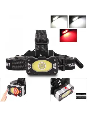 4 Modlu Sensörlü Şarjlı  Güçlü Kafa Lambası  Wt-248