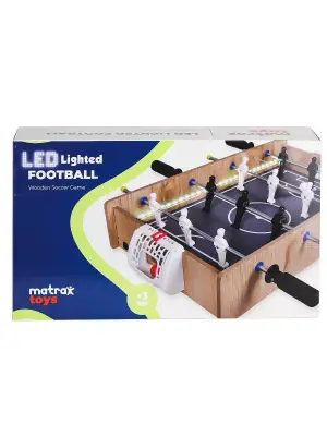 Omarı Parlak Ahşap LED Masa Oyunu