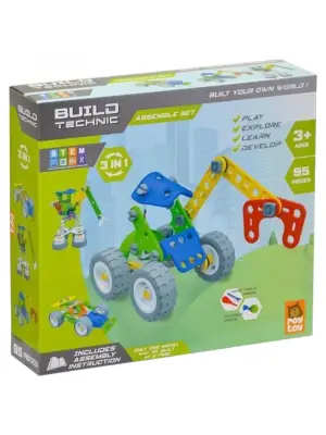 Omarı Yap Boz Araçlar 3ü 1 Arada Oyun Seti