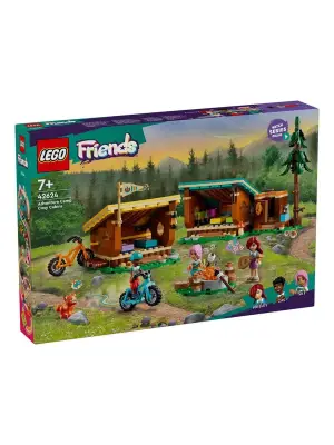 42624 Lego Friends Macera Kampı Şirin Kulübeler 437 parça +7 yaş