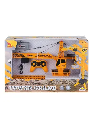 4495 Kumandalı Sesli ve Işıklı İnşaat Vinç  -Sunman