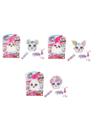 45539 SUN-CNL-HOBİ SET AIRBRUSH PLUSH HAIR IFFIC MINI 3R