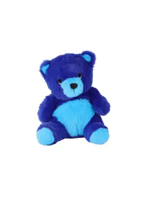 Omarı Yumuşak Peluş Mavi Ayı Oyuncak