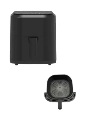 4l Airfryer Hazneli Hava Fritözü Yağsız Fritöz Taşınabilir Fırın İşlevi Gören Pratik