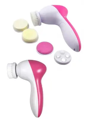 5 Başlıklı Cilt Temizleme Cihazı Ultra Kaliteli Yumuşak Kırşıklık Karşıtı