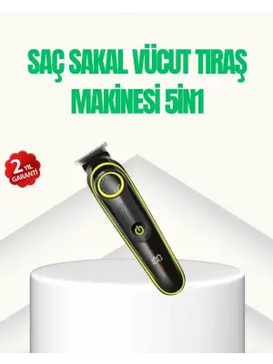 5-in-1 Saç Ve Sakal Şekillendirici Erkek Bakım Seti