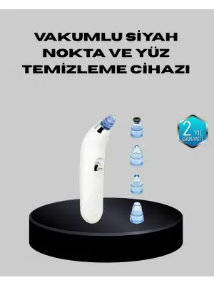 5 Kademeli Vakumlu Gözenek Temizleyici – Su Geçirmez Ve Taşınabilir Siyah Nokta Cihazı