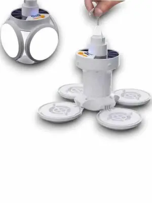 5 Kanatlı Solar Lamba