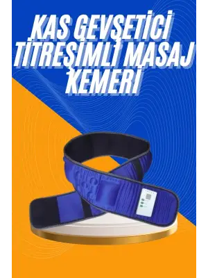 5 Motorlu Titreşimli Masaj Aleti Masaj Kemeri Göbek Bel İnceltmeye Uygun