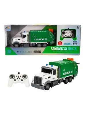 5091 SUN-RST-RC KAMYON 1 12 ÇÖP FF SES IŞIK 3 7V USB 2 4GHZ