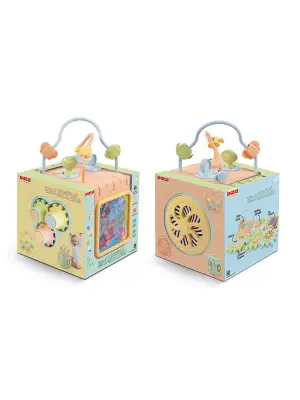 5192 Eğitici Küp ve Puzzle 2IN1 -Dolu Oyuncak