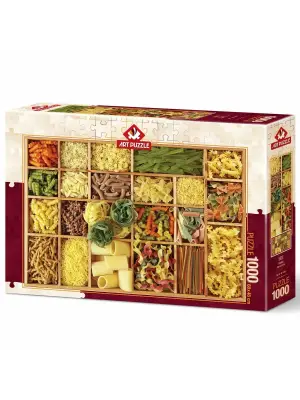 Omarı Eşsiz Desenli Parça Makarna Puzzle