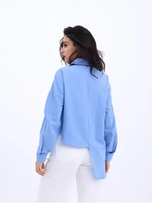 5419 GÖMLEK-KOYU MAVİ