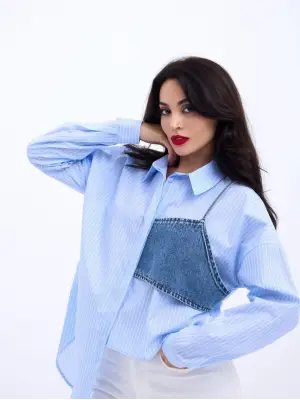 Çizgili Şık Gömlek