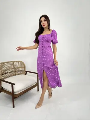 Omarı Şık Siyah Uzun Elbise Modeli