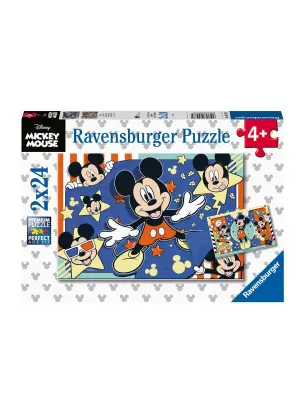 55784 Disney Start the film 2x24 parça Ravensburger Puzzle