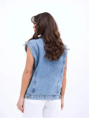 5751 KOT YELEK-MAVİ