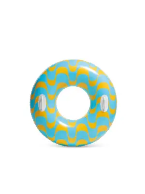 Omarı Girdap Halkalı Desenli Simit Tutamağı - 91 cm