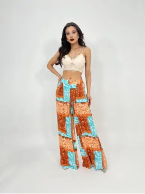 Omarı Yüksek Bel Kadın Pantolonu - Siyah