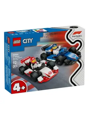 60464 Lego City F1 Williams Racing ve Haas F1 Yarış Arabaları 92 parça +4 yaş