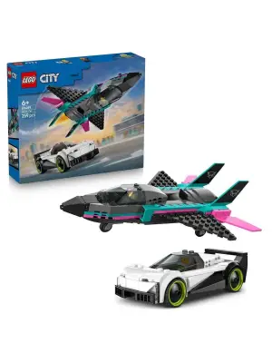 60489 Lego City Jet, Arabaya Karşı 259 parça +6 yaş