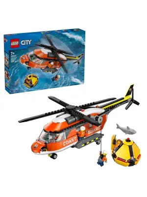 60503 Lego City Sahil Güvenlik Helikopteri 551 parça +7 yaş
