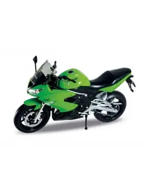 Omarı Yüksek Detaylı 1:10 Ölçekli Kawasaki Motosiklet Modeli
