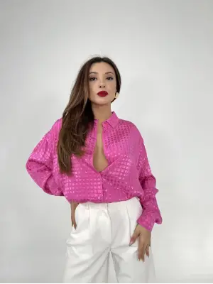 Omarı Desenli Şık Gömlek Modelleri