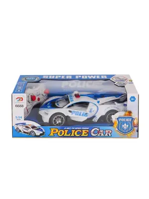 Omarı Kumandalı Işıklı Polis Araba - Oyuncak Modeli