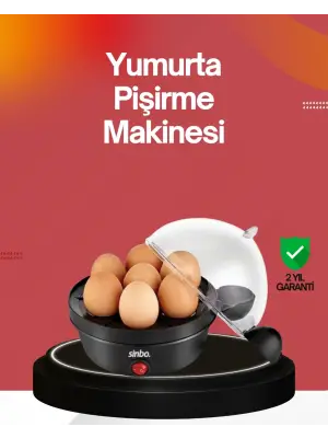7 Yumurtalık Buharlı Yumurta Pişirme Cihazı Otomatik Kapanma Özellikli
