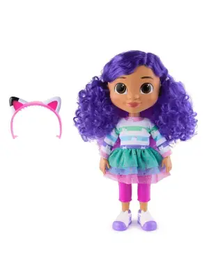 70859 SUN-SPM-FİGÜR GABBY S DOLLHOUSE ŞARKI SÖYLEYEN BEBEK SESLİ 30CM