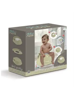 7183 Lazımlık Adaptör Basamak Eco Green -Dolu Oyuncak