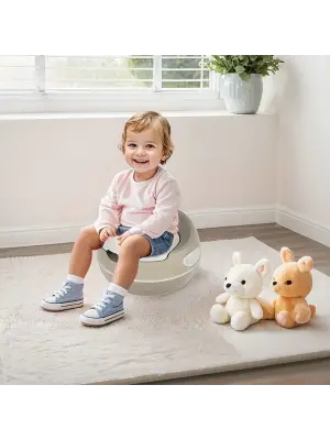Rahatlatıcı Premium Bej Lüks Lazımlık