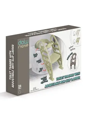 7243 Merdiven Klozet Adaptörü Stone Gri -Dolu Oyuncak