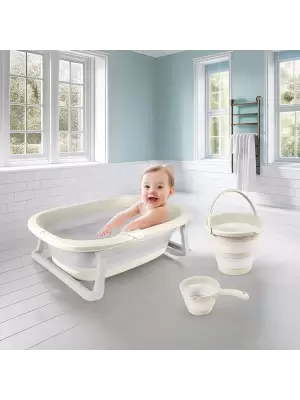 Katlanabilir Banyo Seti Bej