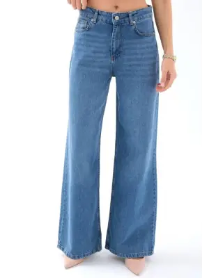 7418 KOT PANTOLON-MAVİ