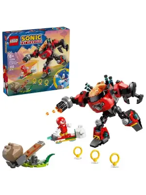 77005 Lego Sonic -Knuckles Dr. Eggmanın Robotuna Karşı 350 parça +8 yaş