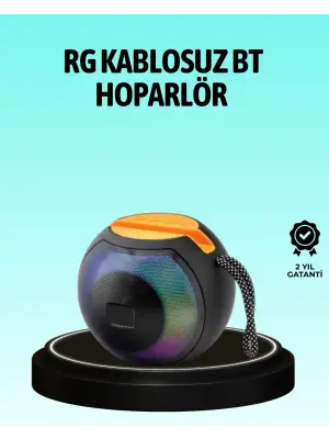 8 Saat Çalma Süreli Taşınabilir Bluetooth Hoparlör