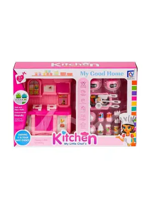 818-110 Aksesuarlı Mutfak Oyun Seti -Karsan Oyuncak