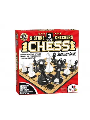 Omarı Satranç ve Dama Oyun Seti