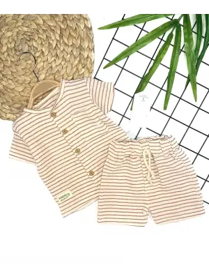 Trend Yazlık 2li Erkek Bebek Takımı