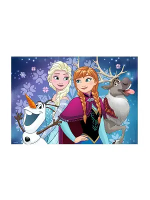 Omarı Frozen Kuzey Işıkları 48 Parça Puzzle