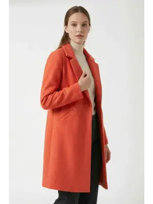 9085 Kaşe Kaban - B.Kırmızı