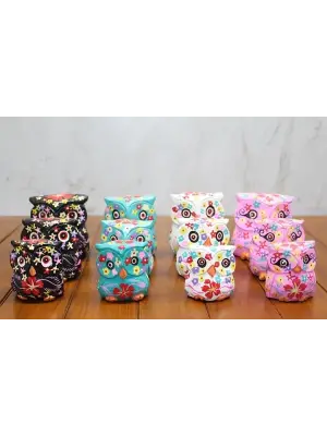 Ahşap 3lü Baykuş Seti Polos:3