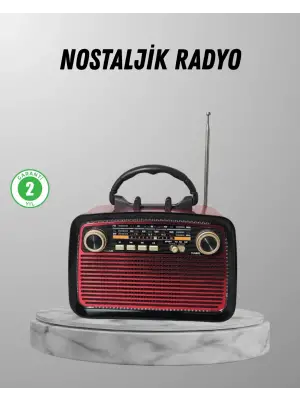 Ahşap Dokulu Bluetooth Müzik Kutusu – Vintage Led Tasarımıyla Modern Ses Deneyimi