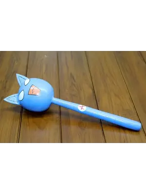 Ahşap Kedili Marakas Tekli Polos:26