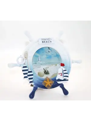 Ahşap Marin Dümenli Çerceve Alk2469